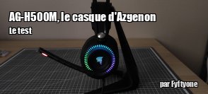 Casque Gamer AG-H500M RGB