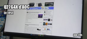 ZeDen teste l'cran 27" Q27G4X d'AOC