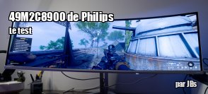 ZeDen teste l'cran 49" 49M2C8900 de Philips